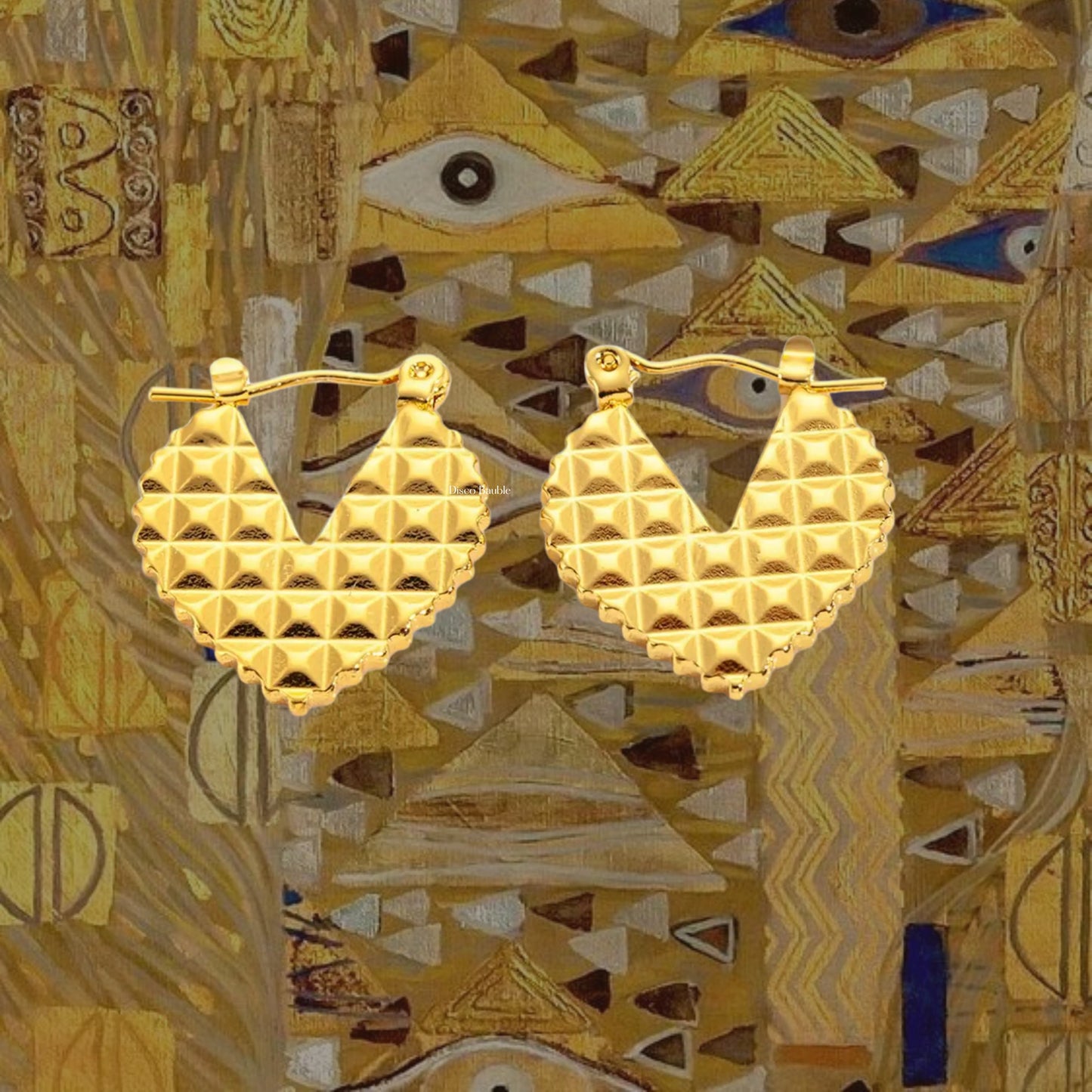 Heart huggies earrings (Mini)