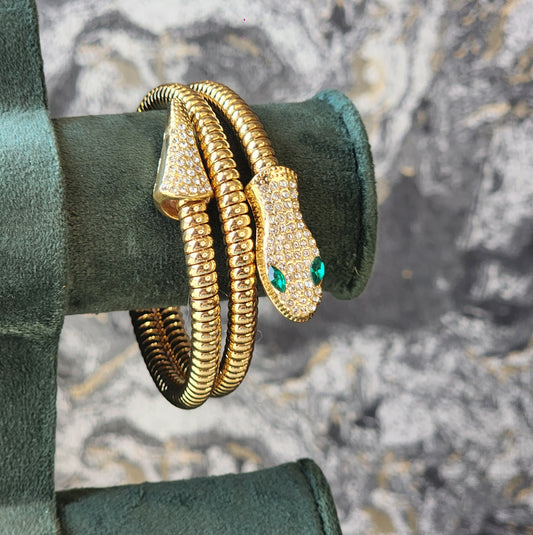 Wrap around snake bracelet