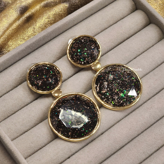 Glitter Resin Earrings