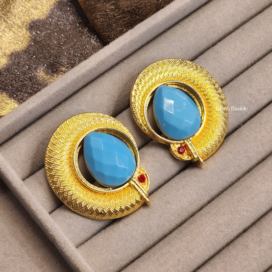 Turquoise Vintage style Studs