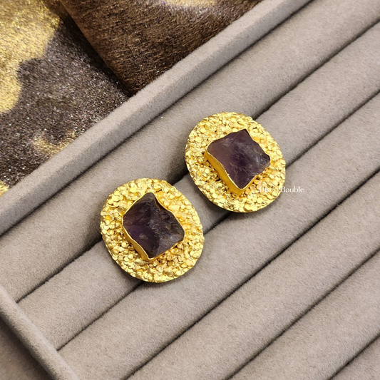 Amethyst Studs