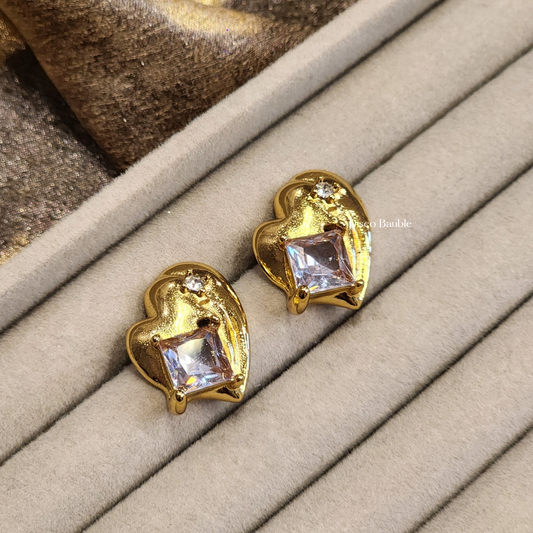 Molten Heart Studs