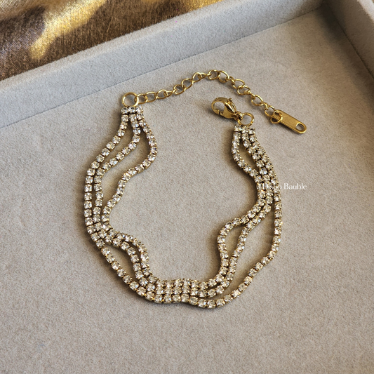 Layered Tennis Bracelet