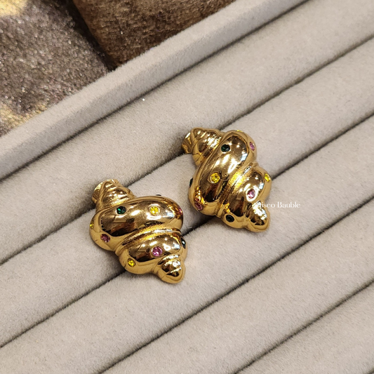 Croissant Studs
