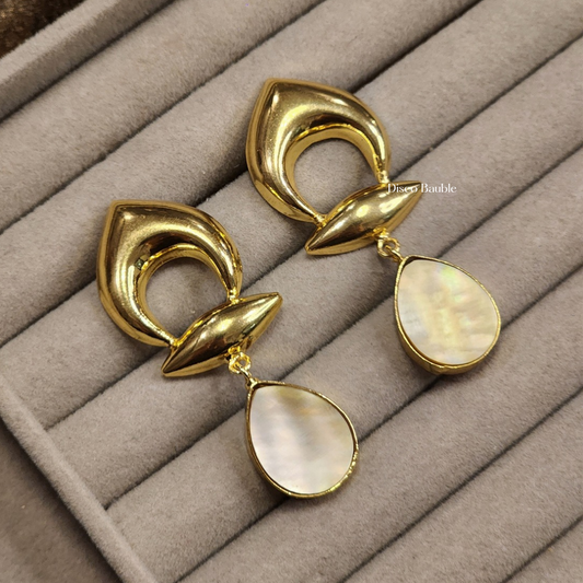 MOP Dome Earrings