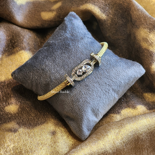 Lustre Link Bangle