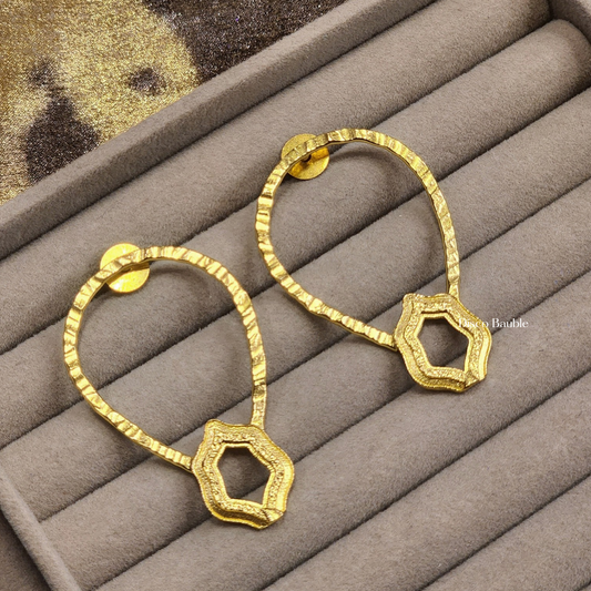 Balloon Brass Earrings