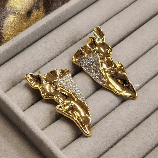 Crystal Wings Studs