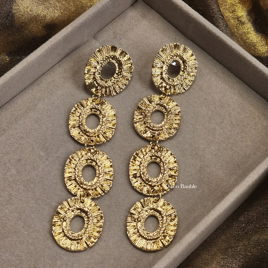 Long Circles Danglers